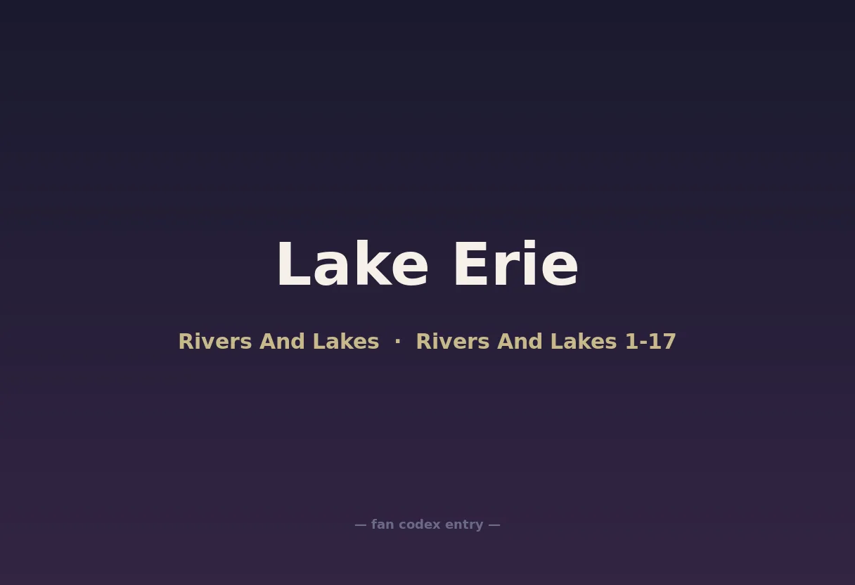 Lake Erie