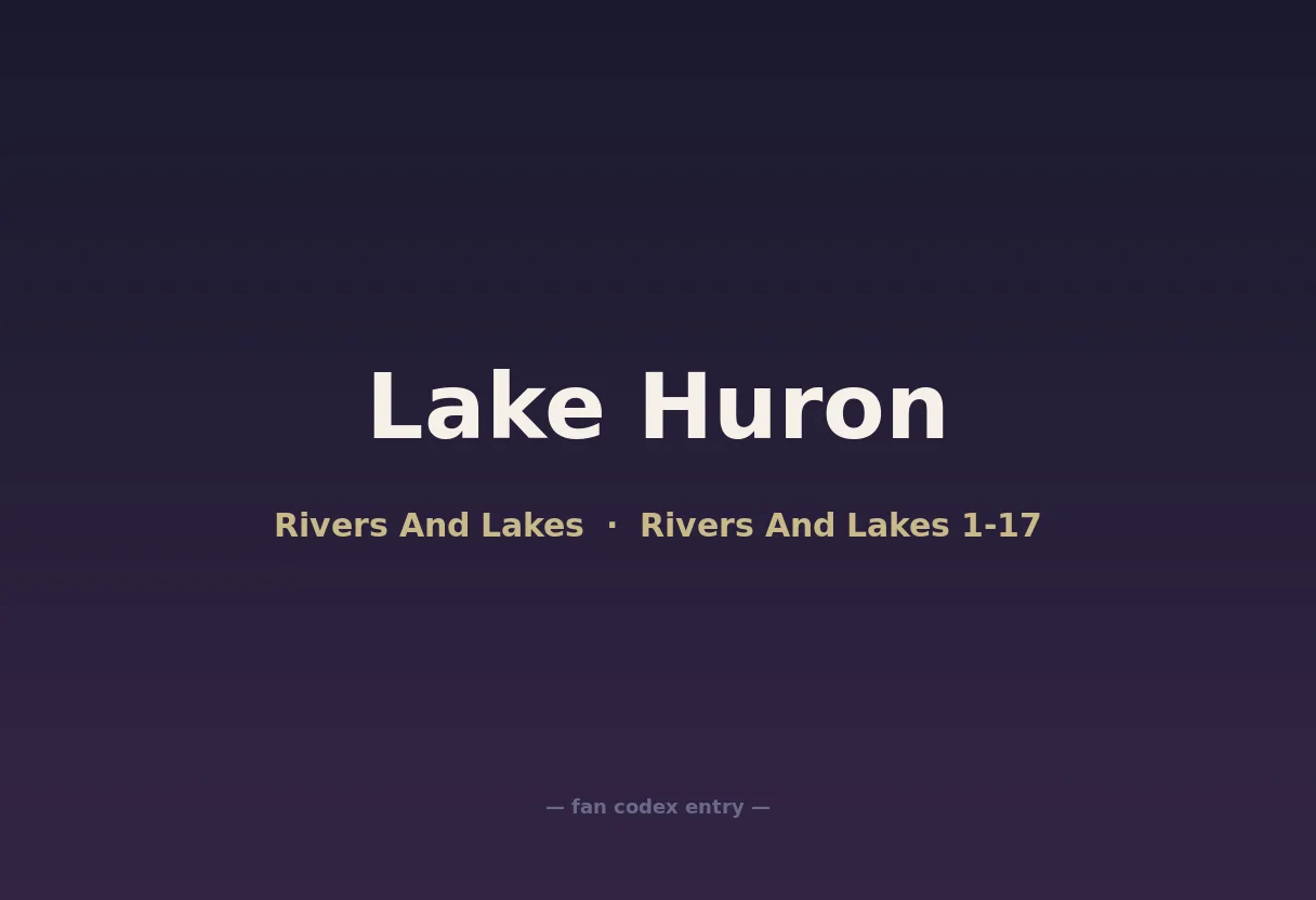 Lake Huron