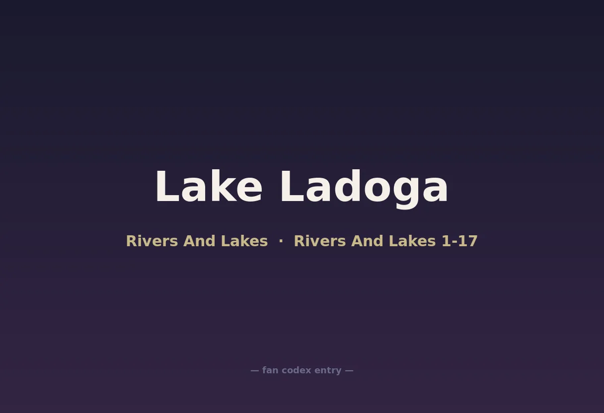 Lake Ladoga